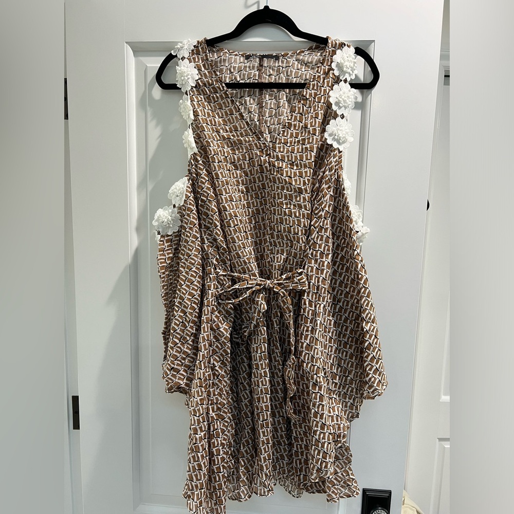 Devotion mini cold shoulder dress